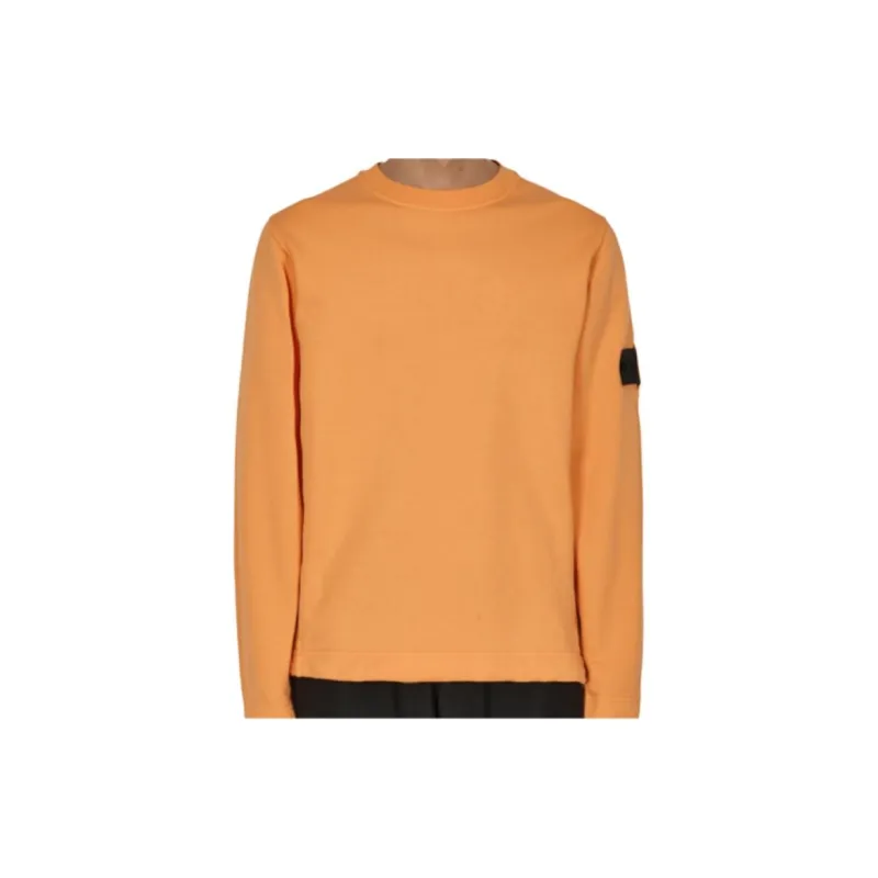 STONE ISLAND SS22 Sweatshirt Men's Orange-2