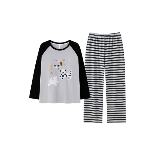 Herbal Primer Pajama Set Women's Combo Set