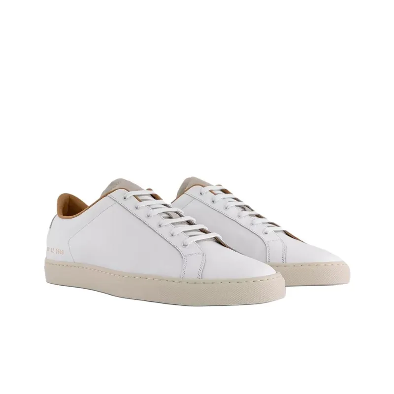 COMMON PROJECTS Retro Low Top Skateboard Shoes Men's White-2