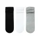 3 Pack (Black+White+Light Gray)