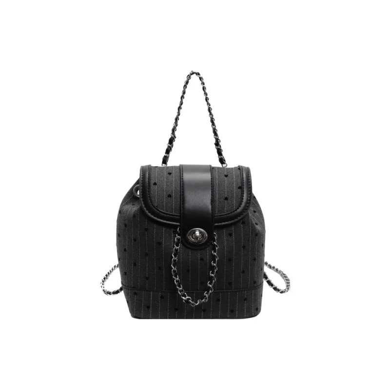FEO Fabric Backpack Regular Women's Multicolor-6
