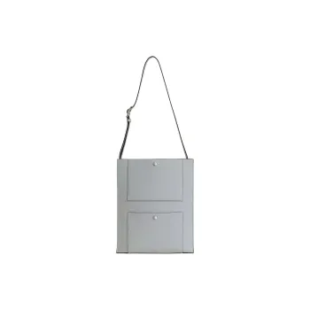 HERMES Cab H Evercolor Leather Tote Bag Shopping Bag Handbag Regular Unisex Blue Grayce