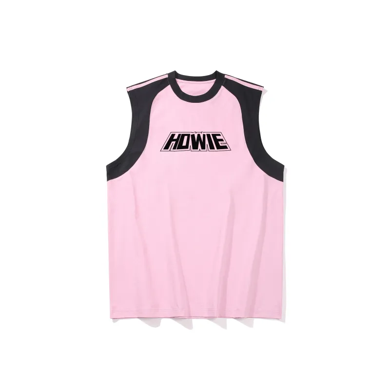 HOWIE LANDAU Tank Top Unisex Light Pink-6