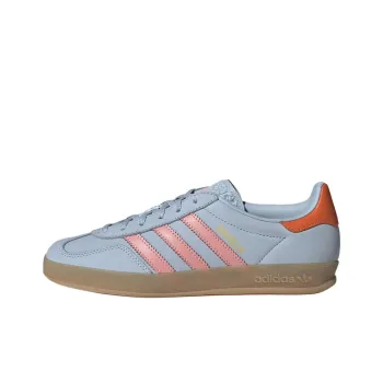 Adidas Originals Gazelle Indoor Wonder Blue Solar Orange Gum Women's