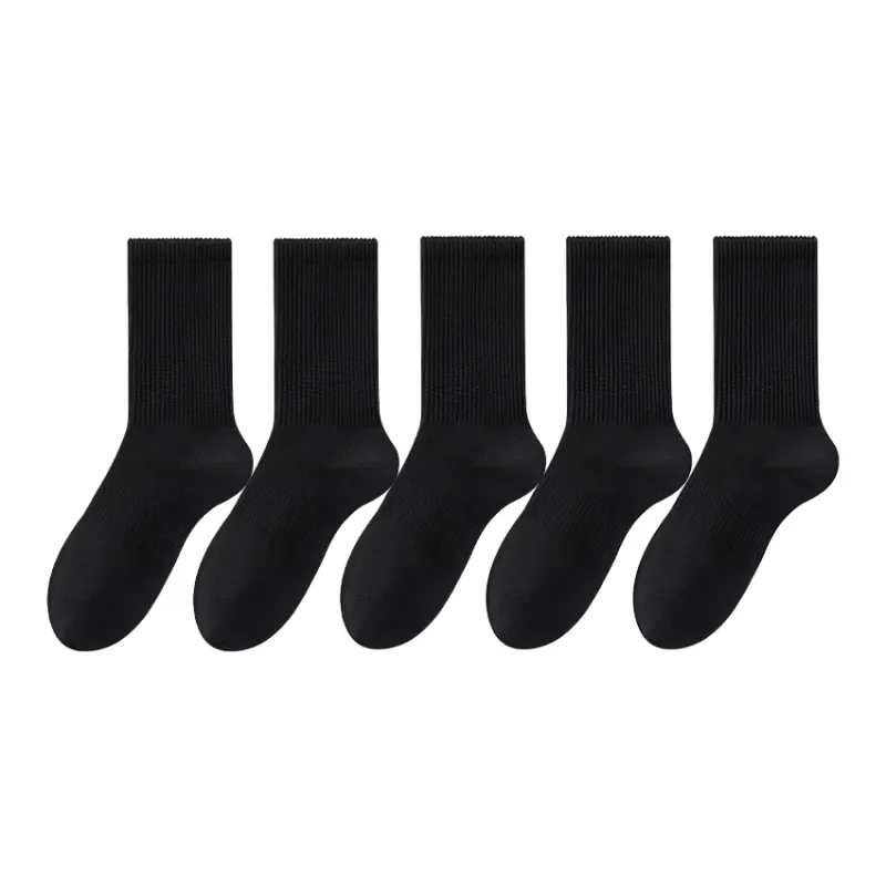 B&C.Room Knee High Socks Spring Summer Unisex 5 Pack Combo Set-6