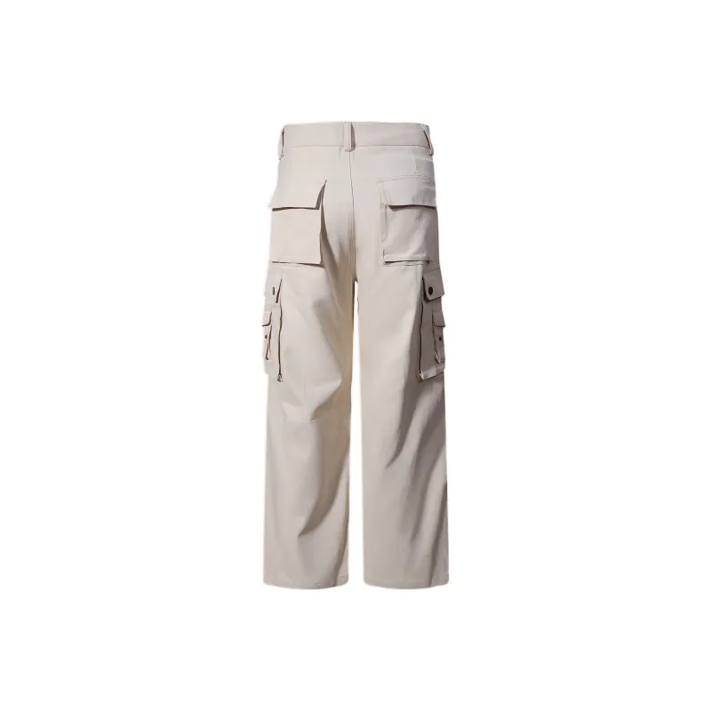 BEAR UNION Casual Pants Unisex Khaki-2