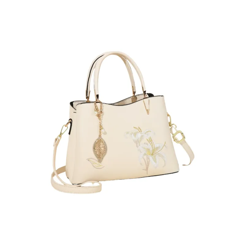 Weymond Leather Handbag Regular Women's Multicolor-0