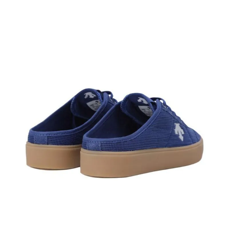 DESCENTE CRON MULE Abrasion Resistant Slip Resistant Closed Toe Slippers Unisex Blue-2