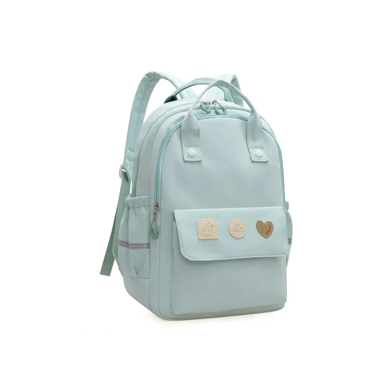 Yalu Nylon Backpack Unisex Multicolor-19