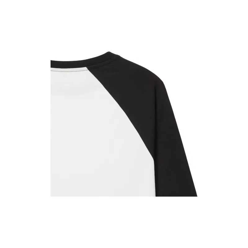 Hotwind Raglan Sleeve T Shirt Women's Black White-3