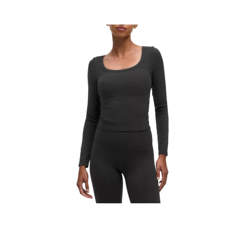 Lululemon Nulu™SmoothCover Regular T Shirt Women's Black-0
