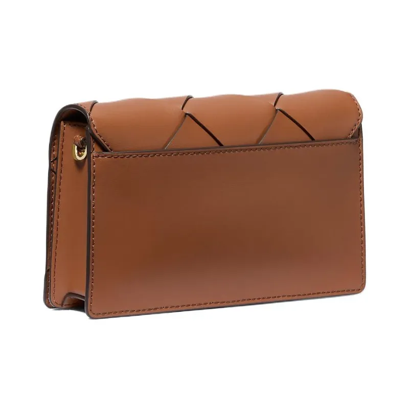 MICHAEL KORS Jet Set Medium Woven Leather Crossbody Bag-1