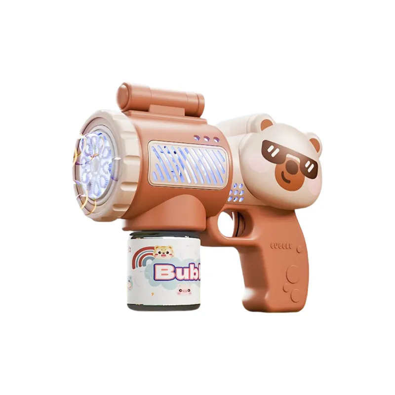 Lezhi By Me Electric Large Capacity Animal Styling Toy Bubble Machines-8