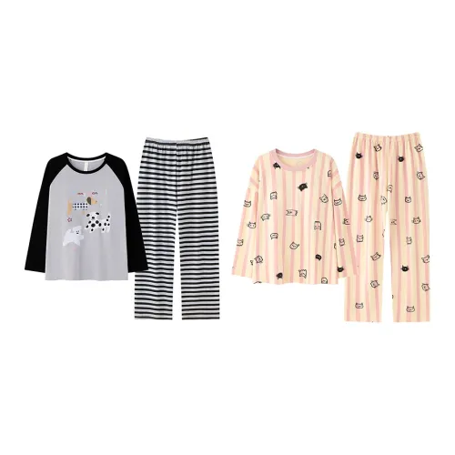 Herbal Primer Pajama Set Women's Combo Set