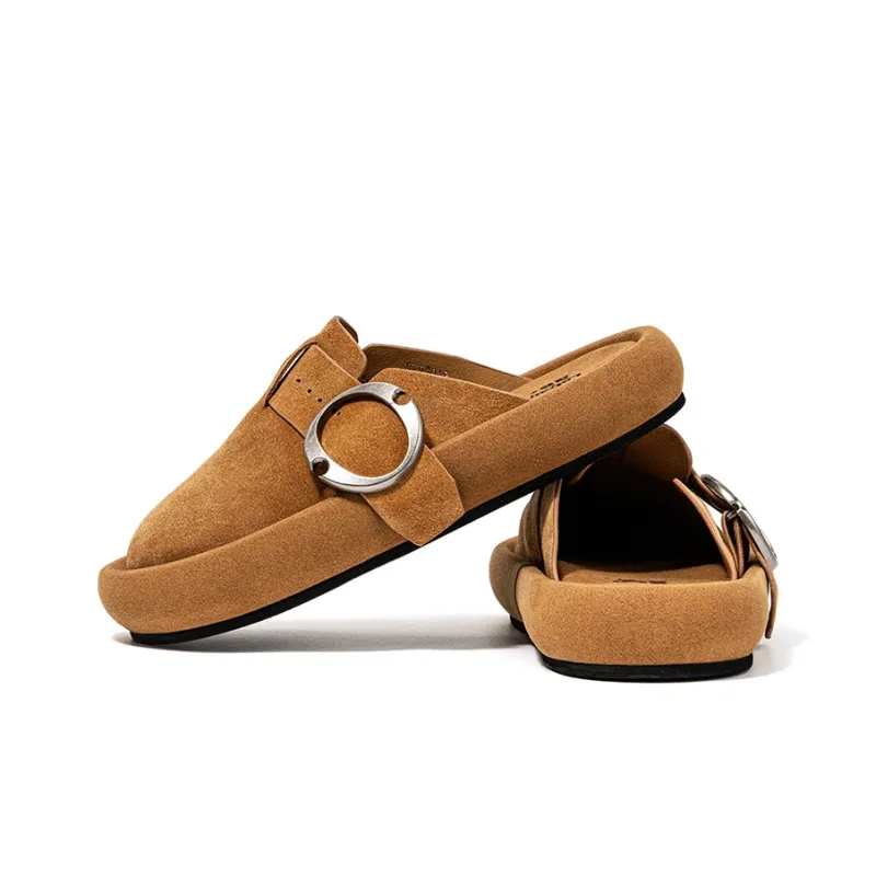 LOHAN·SIR Abrasion Resistant Slip Resistant Wrap toe Slippers Unisex-14