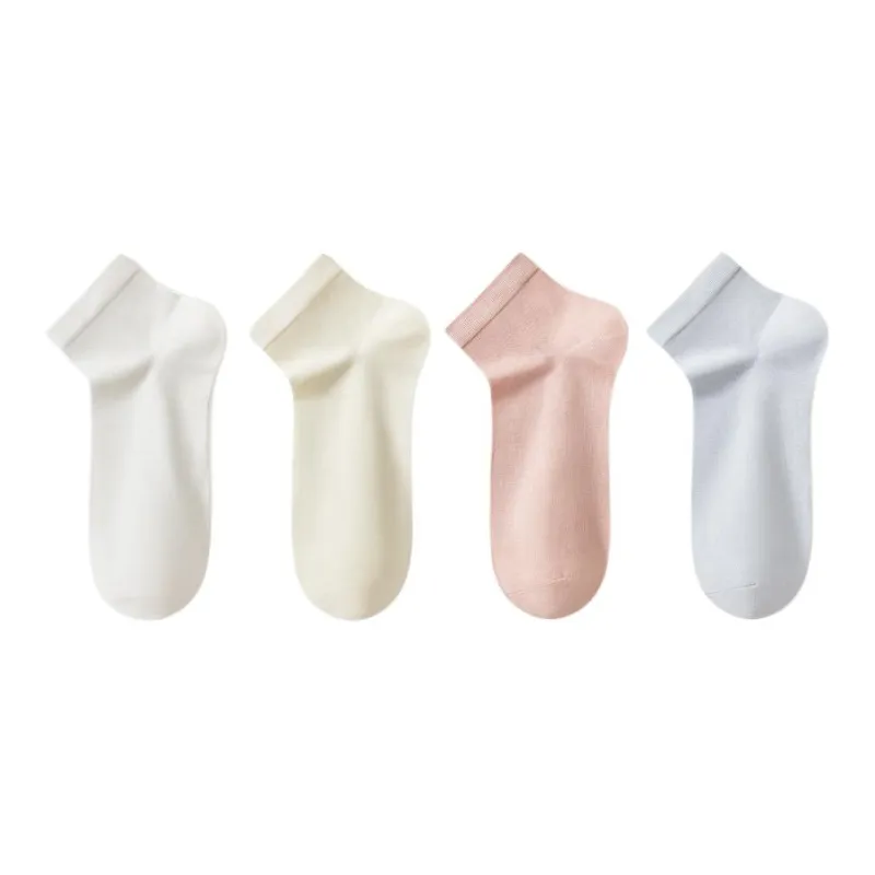 Temooues Ankle Socks Women's Combo Set-4