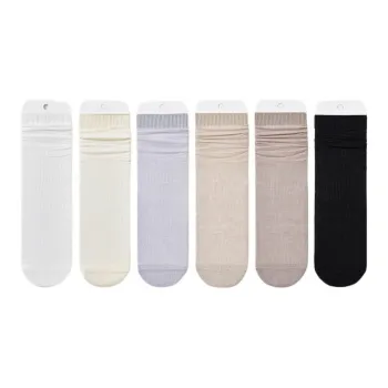 Temooues Mid Calf Socks Women's Combo Set