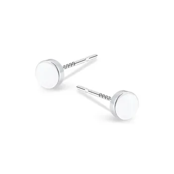 ETAHLOVE Sterling Silver Stud Earrings Unisex