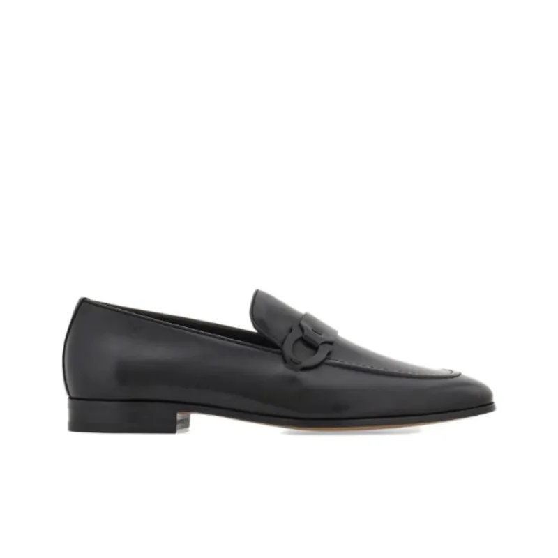 FERRAGAMO Casual Shoes Men's Black-1