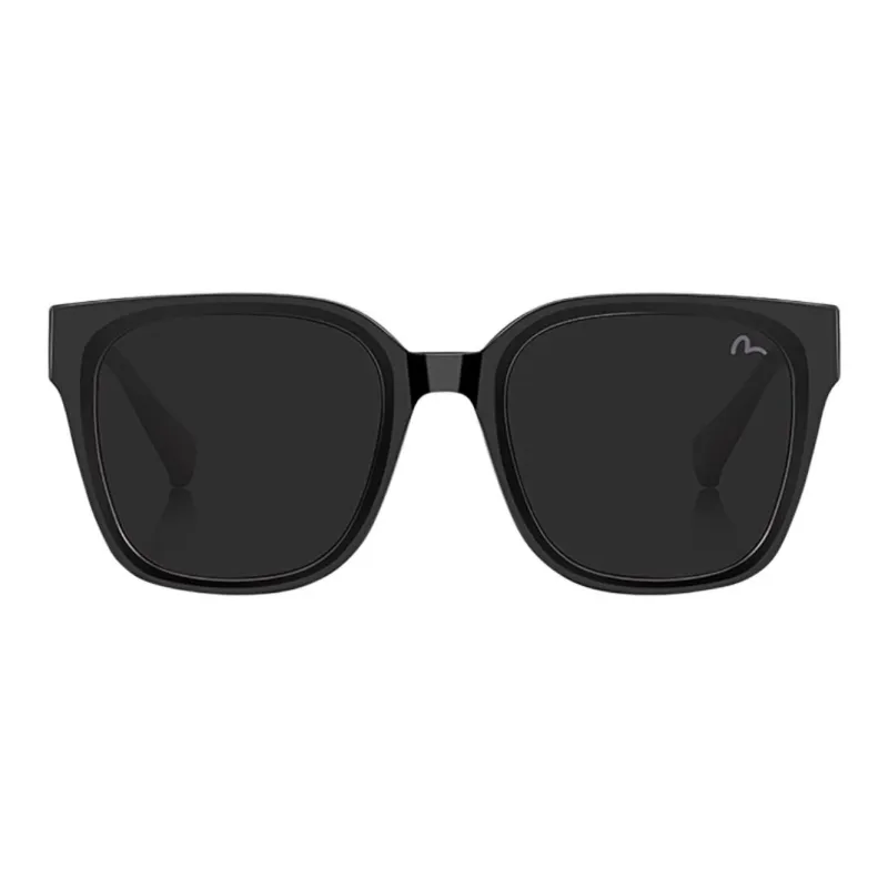 EVISU TR90TR/Memory Plastic Square Sunglasses Unisex Multicolor-1