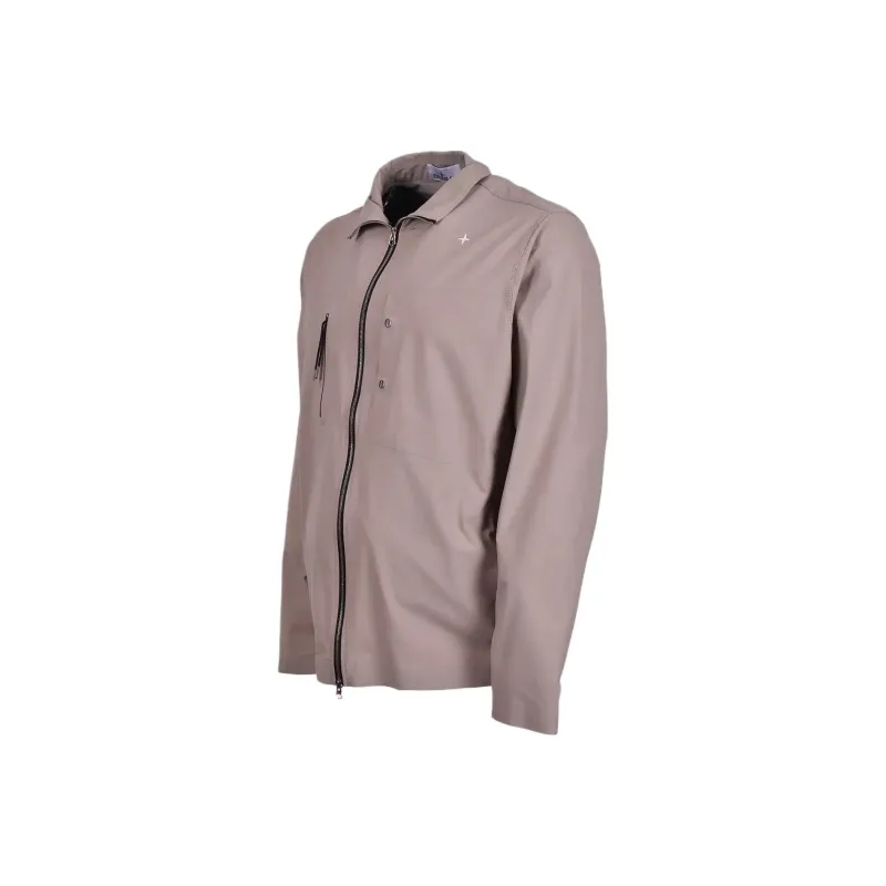 STONE ISLAND Logo embroidered Shirt-2