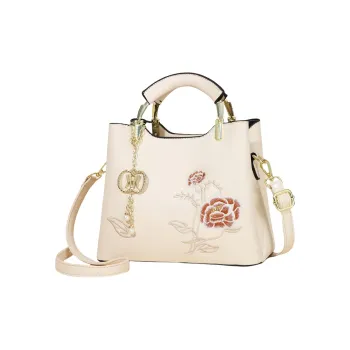 Weymond Leather Handbag Regular Women's Multicolor