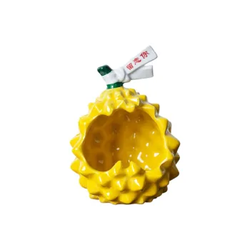 KERPA Creative Durian Ashtray Living Room And Office Anti Gray Smoke Ashtray Small Storage Ornament One Size
