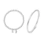 Lotus Pod Bracelet+Plain Band Bangle (Set)