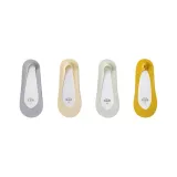 [4 Pack[Ultra Invisible, Slip-Resistant]Light Gray+Skin+Light Green+Yellow]