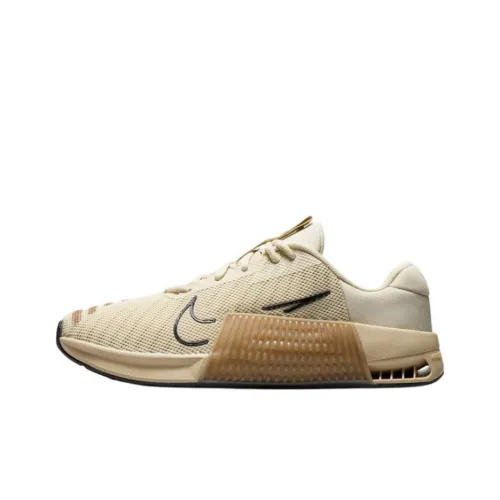 Nike Metcon 9 Anti Slip Wear Resistant Low Top Training Shoes Men's Light Khaki