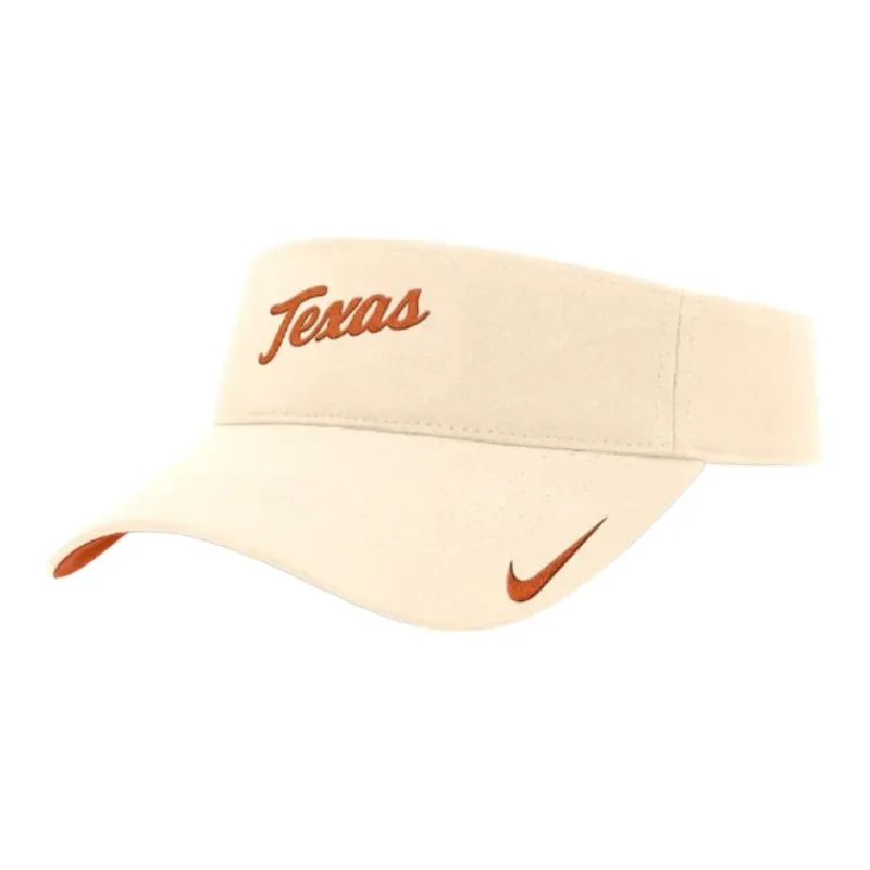 Nike Texas Longhorns Primetime Ace Men's Nike Dri FIT College Adjustable Visor-0
