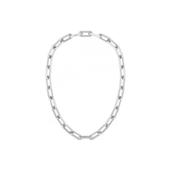 HUGO BOSS Silver Necklaces Unisex Silver