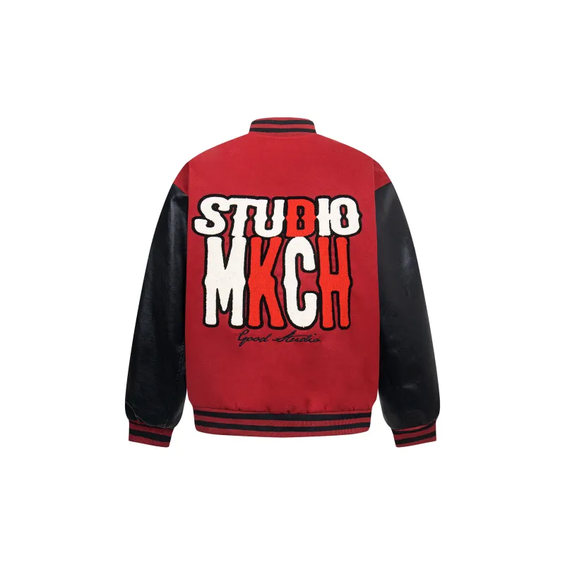 BEAR UNION Baseball Jacket Unisex-1