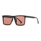 Black Frame with Tea Brown Lens (Polarized)