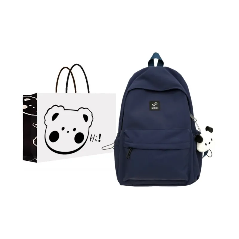 NX DOUGHNUT Nylon Classroom Versatile Everyday Commute Backpack Unisex Multicolor-10
