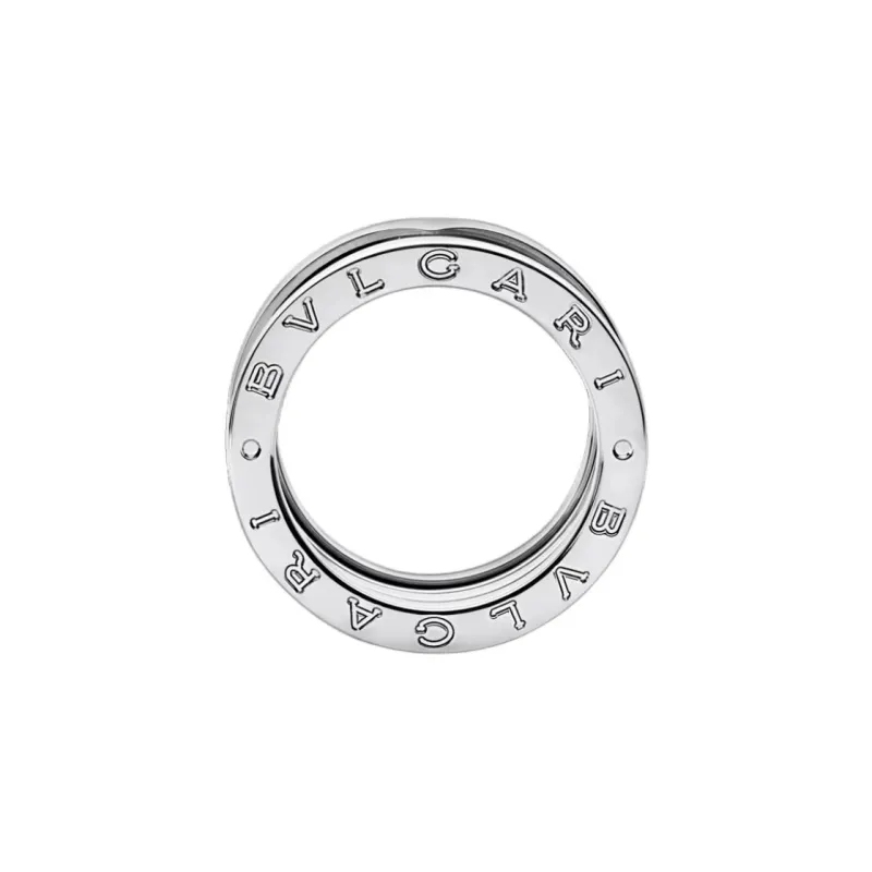 BVLGARI Pre Owned 2010s 18K White Gold B Zero1 Ring-1