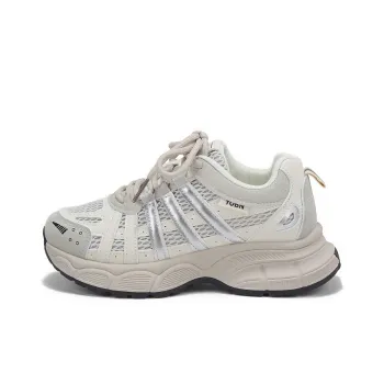 Yobn Breathable Lightweight And Wear Resistant Low Top Chunky Sneakers Women's