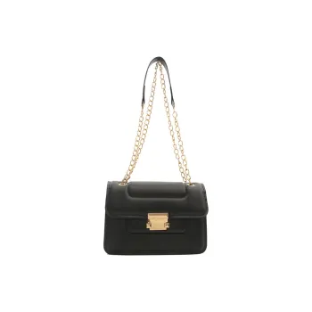 AOSONG PU Crossbody Bag Regular Unisex White/Black