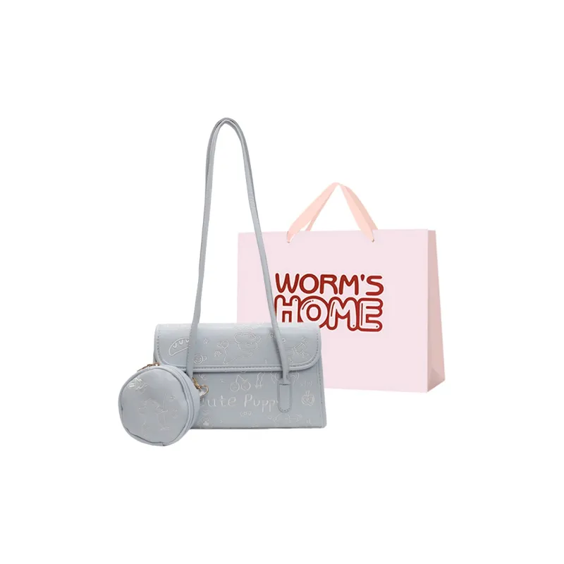 Worm's Home PU Shoulder Bag Regular Women's-12