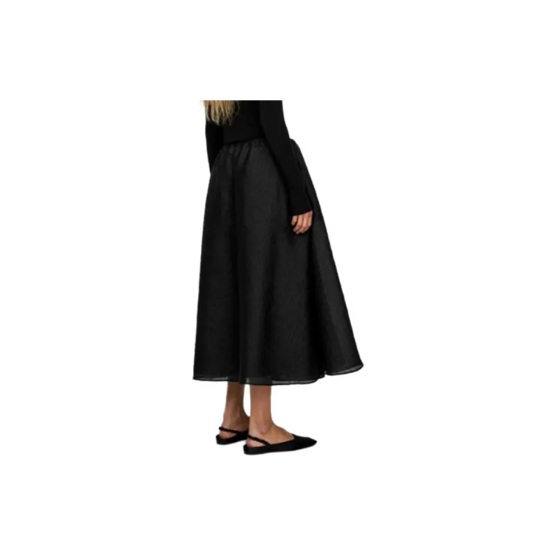 ARKET Casual Long Skirts Women's Black-3