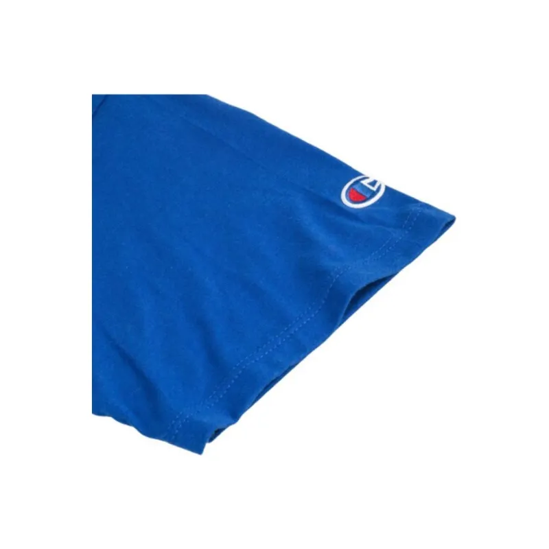 Champion T Shirt US Version Unisex Royal Blue-2