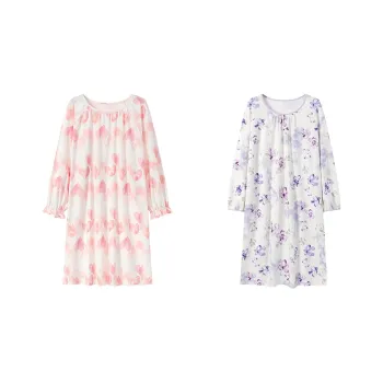 Herbal Primer Nightgown Women's Combo Set