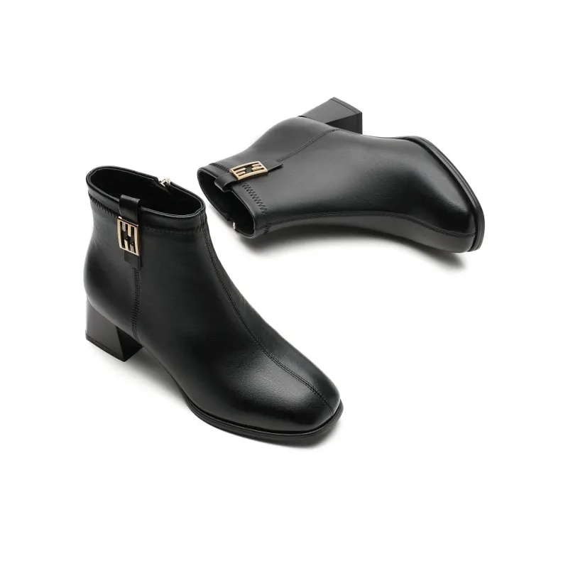 AOKANG Ankle Boots Women's Black-3