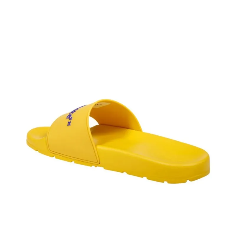 OFF WHITE Slide Slippers Men's Yellow-3