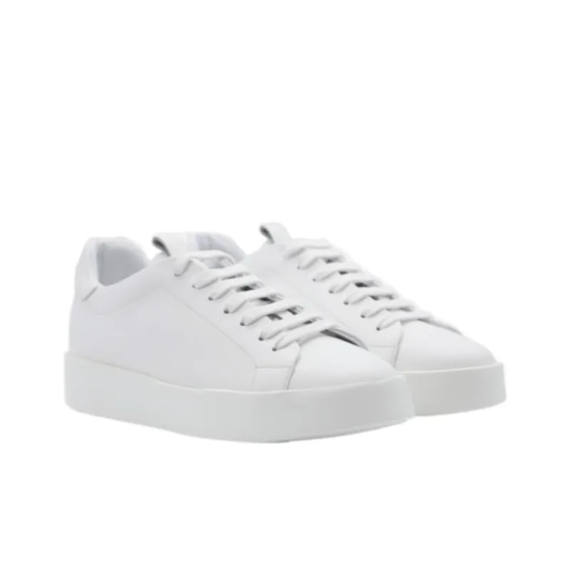 Giuliano Galiano Road Low Top Skateboard Shoes Men's White-2
