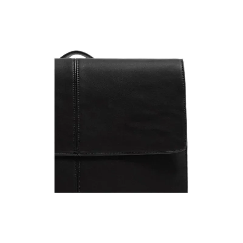 ZARA Polyester Backpack Regular Men's Black-2