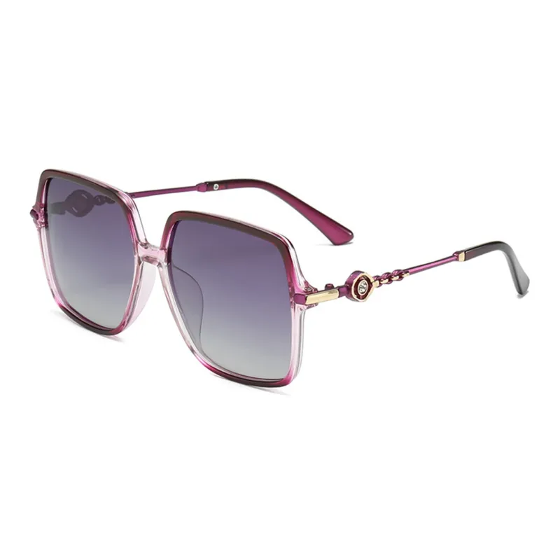 MT·MIT PC Metal Square Sunglasses Women's-5