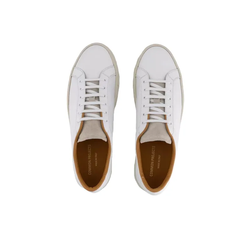 COMMON PROJECTS Retro Low Top Skateboard Shoes Men's White-4