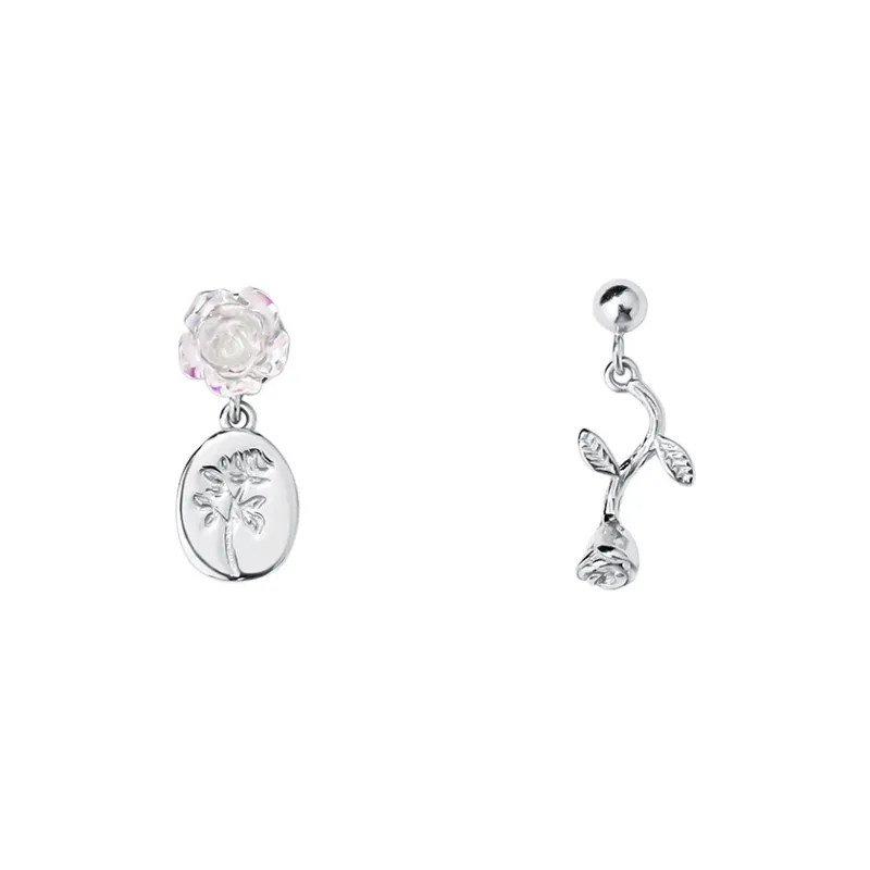 GIFT&CO S925 Silver Stud Earrings Women's-0