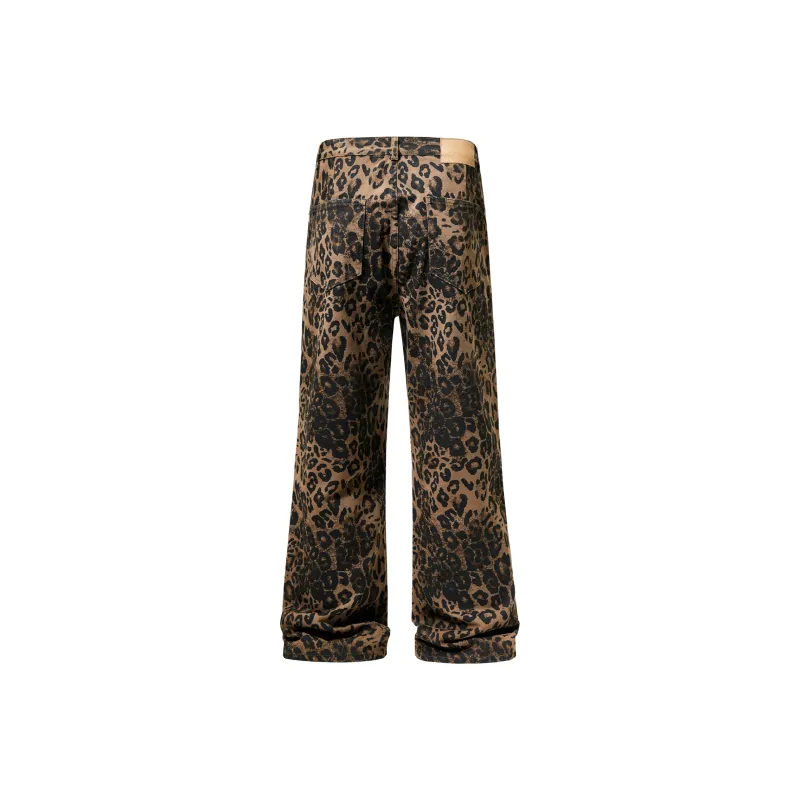 IXXAT Jeans Unisex Leopard Print-6